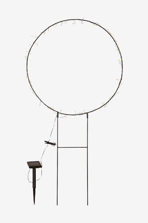 Star Trading - Aurinkokennokoriste Barlumi Solar 100 cm - Musta - Aurinkokennovalaisimet - - Homeroom