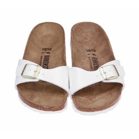 Birkenstock, Shoes Wit, Dames, Maat:38 EU,synthetisch