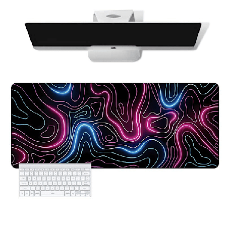 Musmatta Dator Laptop Anime Tangentbord Musmatta Xxl Stor Musmatta Tangentbord Gamers Dekoration Skrivbordsmatta(300*800*2MM,4)