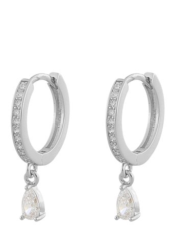 SNÖ of Sweden Camille Drop Ring Ear - Silver - ONE SIZE