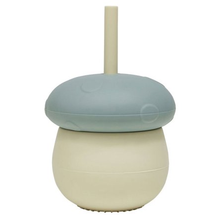OYOY Mini Mushroom børnekrus, blue | KitchenOne