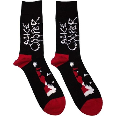 Alice Cooper Unisex Vuxen Ansiktsstrumpor 7 UK-11 UK Svart