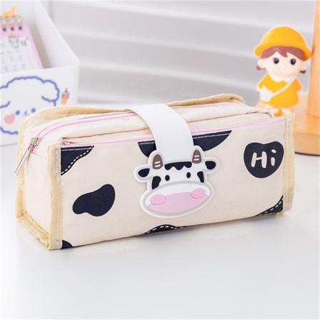 E Tecknat Djur Case Stor Kapacitet Studentbrevpapper