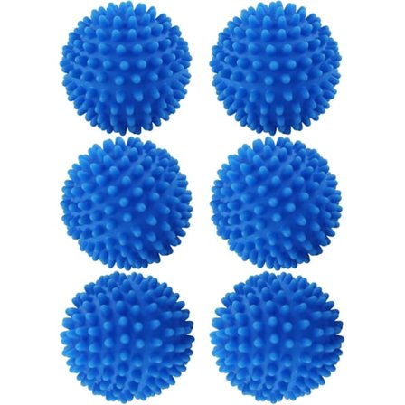 6-pack Torktumlarebollar, Återanvändbara Torktumlarebollar, Tvättsbollar för Tvättmaskin