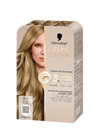 Schwarzkopf Creme Supreme Hårfärg Dam Gul 1 ST