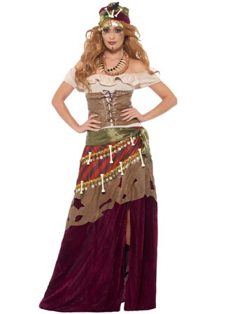 Deluxe Voodoo Heksedoktor Kostume