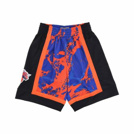 Mitchell & Ness basketball shorts nba team marble swingman shorts hardwood classics neykni Blå, Herre Træning