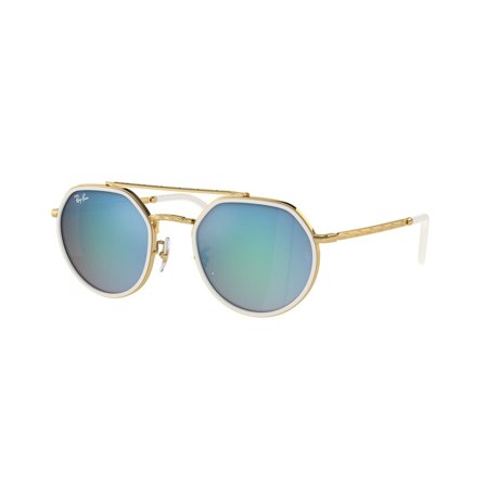 Ray-Ban -Aurinkolasit - Gold Round - Ray-Ban RB3765 001/4O 5322