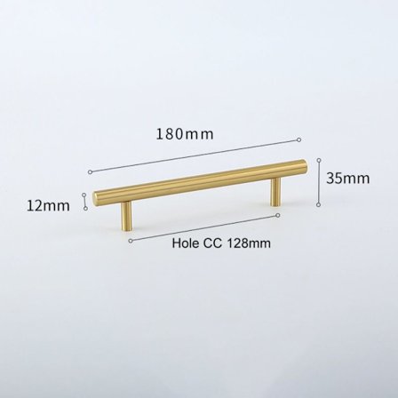 Håndtak Skuff HUL CC 128MMD D