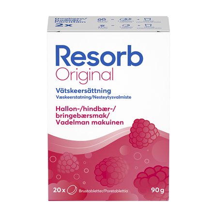 Resorb Original 20 st brustabletter