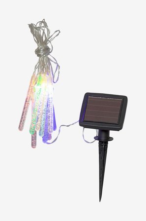 Star Trading - Solcells-ljusslinga Bubbly Light-chain - Flerfärgad - Ljusslingor - Från Homeroom