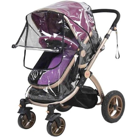 Universal barnevognsregnslag Cane Chicco regn- og vindbeskyttelse