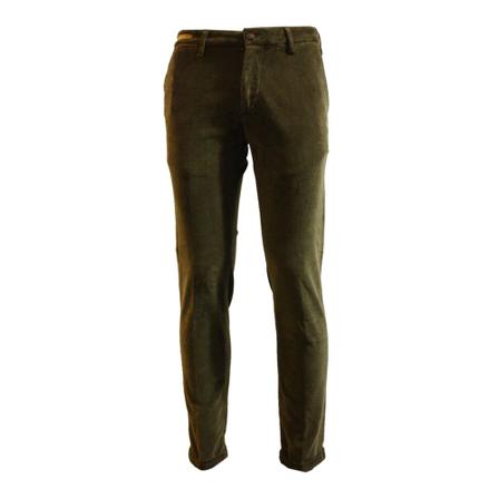 Re-Hash, Slim-fit Trousers Groen, Heren, Maat:W36