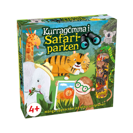 TACTIC Kurragömma i Safariparken Spel & pussel ONESIZE