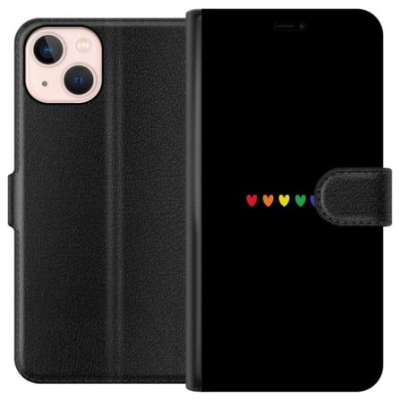 Apple iPhone 13 mini Tegnebogsetui Stolt Hjerter