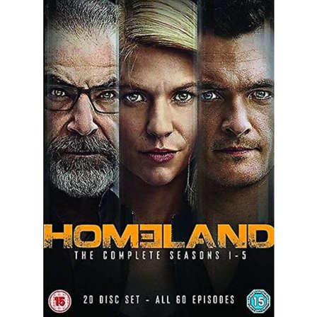 Homeland - säsong 1-5 [DVD]