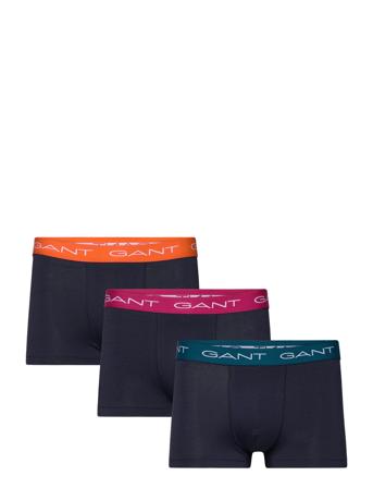 Trunk 3-Pack Boksershorts Marineblå GANT*Betinget Tilbud