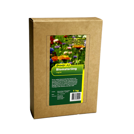 Skånefrö 635201 Blomsterängsfrö 1 kg, Odling