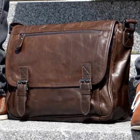 Overly Messenger Leather Bag for Men - Leather bags