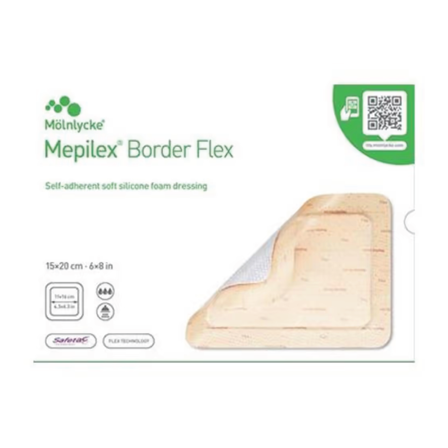 Mepilex Border flex 15x20cm, 5 stk.