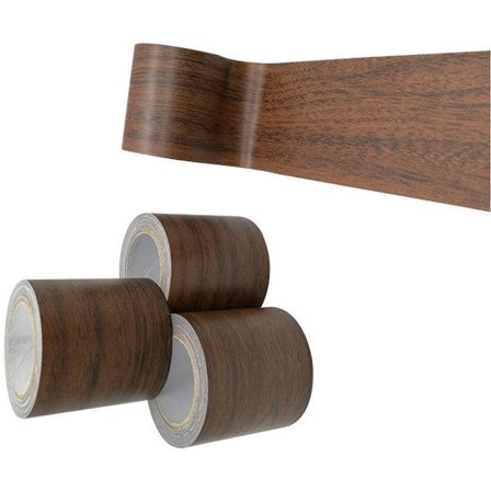 3 ruller - Gulvreparationstape - Trækornsmønstertape - 5,7 cm * 4,57 m