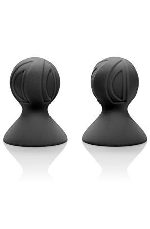 Cal Exotics Silicone Pro Nipple Suckers Black