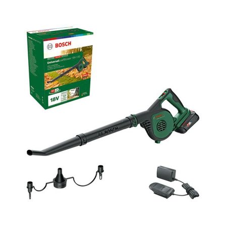 Bosch DIY 06008A0600 Løvblåser med lader og batteri, Hagemaskiner