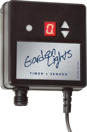 Garden Lights 4060090111 Timer utendørs, 1-9 timer, Strømbrytere & vegguttak