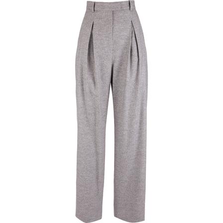 Agnona Broek , Grijs , Dames , Maat: L
