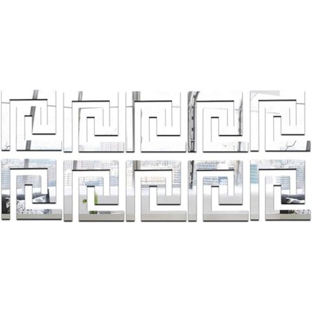 3D-peiliseinätarra, irrotettava itseliimautuva akryylilevytarra