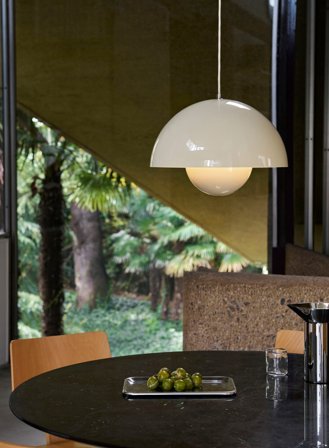 FLOWERPOT VP7 PENDEL. IVORY