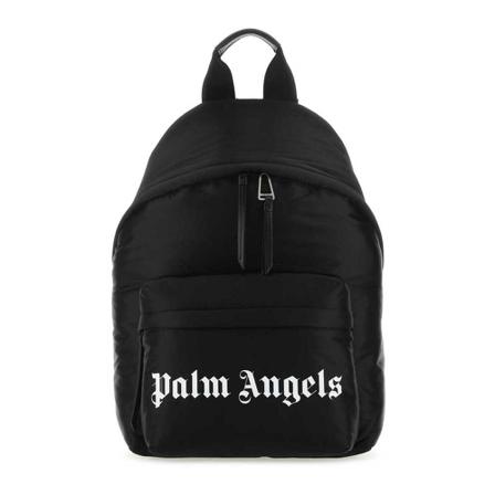 Palm Angels Rugzaks , Zwart , Heren , Maat: ONE Size Rugzakken