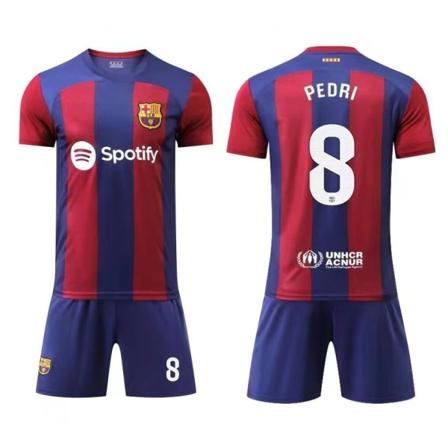 23/24 Ny sæson Hjemme FC Barcelona GAVI no. 30 børneskjorte PEDRI 8 PEDRI 8- Perfet PEDRI 8 XS