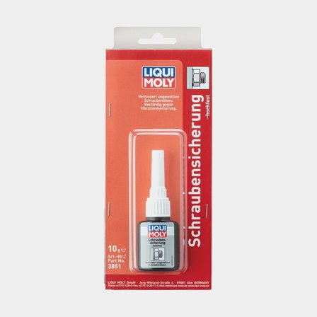 Gevindlåsning / gevindtætning med høj styrke Liqui Moly 3851, 10 gram