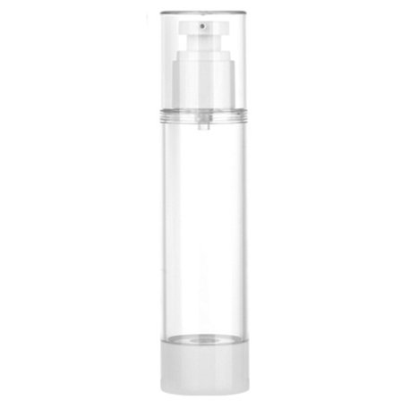 15-100 ml Klar Airless Kosmetisk Creme Pumpe Flaske Tom Rejsestørrelse Dispenser Genopfyldelige Beholdere