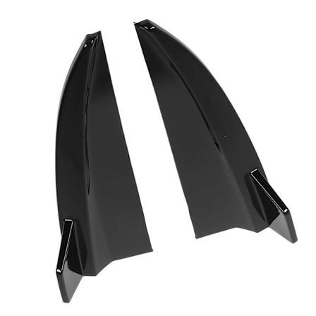 1 par bagkofanger sidesplitter venstre højre erstatning til Benz C-klasse Variant Wagon S205 AMG-Line C43 2015 til 2021 Glossy Black