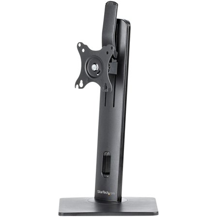 StarTech Free Standing Single Monitor Mount, Height Adjustable Monitor Stand, For VESA Mount Displays up to 32" (15lb/7kg), Ergonomic Monitor Stand
