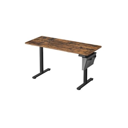 Rootz elektriskt stående skrivbord - Justerbart skrivbord - Sit Stand-skrivbord - Utrymmesbesparande design - 60cm x 140cm x (72-120)cm - Spånskiva oc