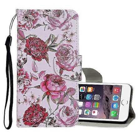 Premium Mønstret Lærveske for 6 / 6s