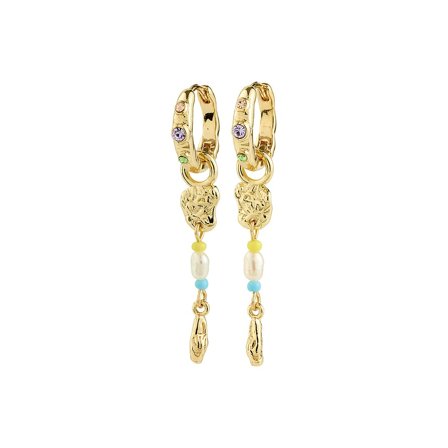 Pilgrim Øreringe Ellington Guldbelagt, Tøj & Bolig, Smykker, Øreringe