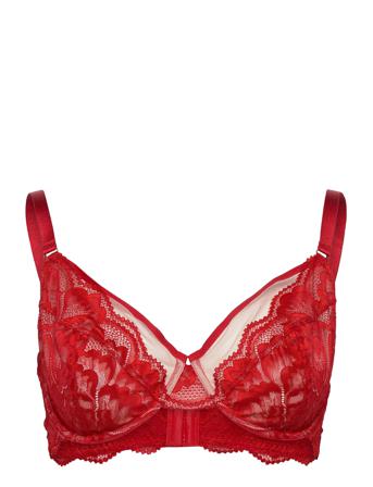Bra New Wire Elsa Lace Plussiz Red Lindex