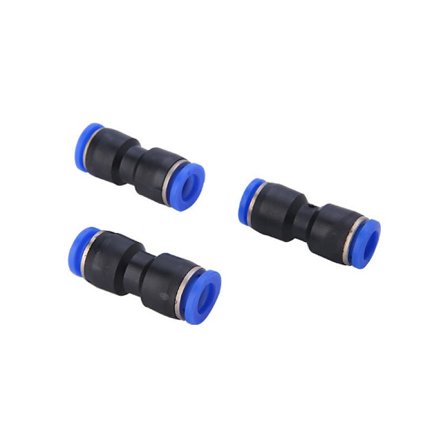 1 kpl pneumaattinen liitin pikaliitin PU muovi vesi-ilmaletkuliitin PY 4mm 6mm 8mm 10mm 12mm liitinpistoke (PU-8mm)