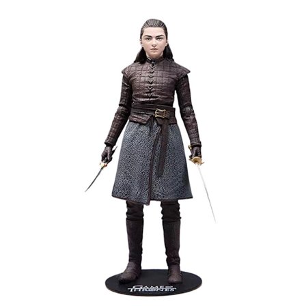 1 stk. Games Thrones Arya Stark Anime Figur Leke Samlingsmodell Dekor Samleobjekter Statue