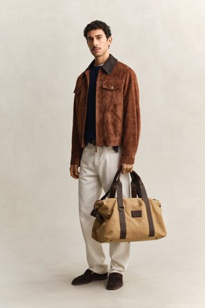 GANT Herren Moderne Duffel Bag (ONE SIZE) Khaki
