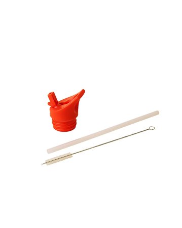 momkind Lid Straw Brush Neutral, Sport & Velvære, Drikkedunke & Shakers, Drikkedunke