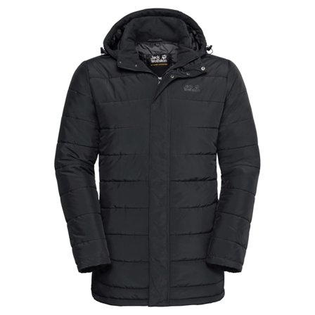 Jack Wolfskin Svalbard Coat Men's Men synthetic-lined parkas Black M