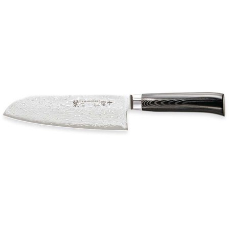Tamahagane SAN Kyoto Santokukniv 17,5 cm - Sort | KitchenOne