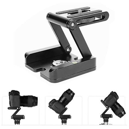 Taitettava Z-jalusta Tripod-setti Flex Tilt Head Pan