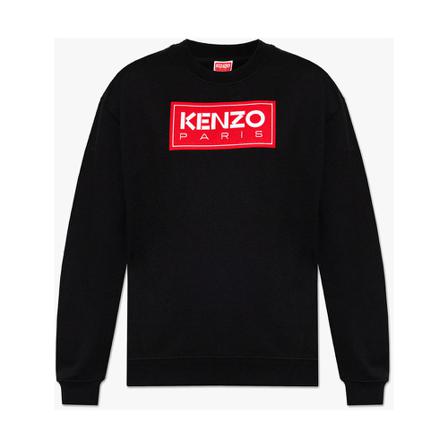 Kenzo, Sweatshirt with logo Zwart, Dames, Maat:M