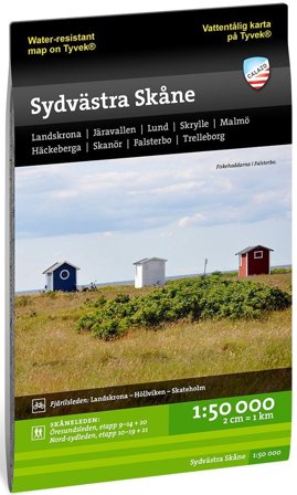 Calazo Sydvästra Skåne 1:50 000